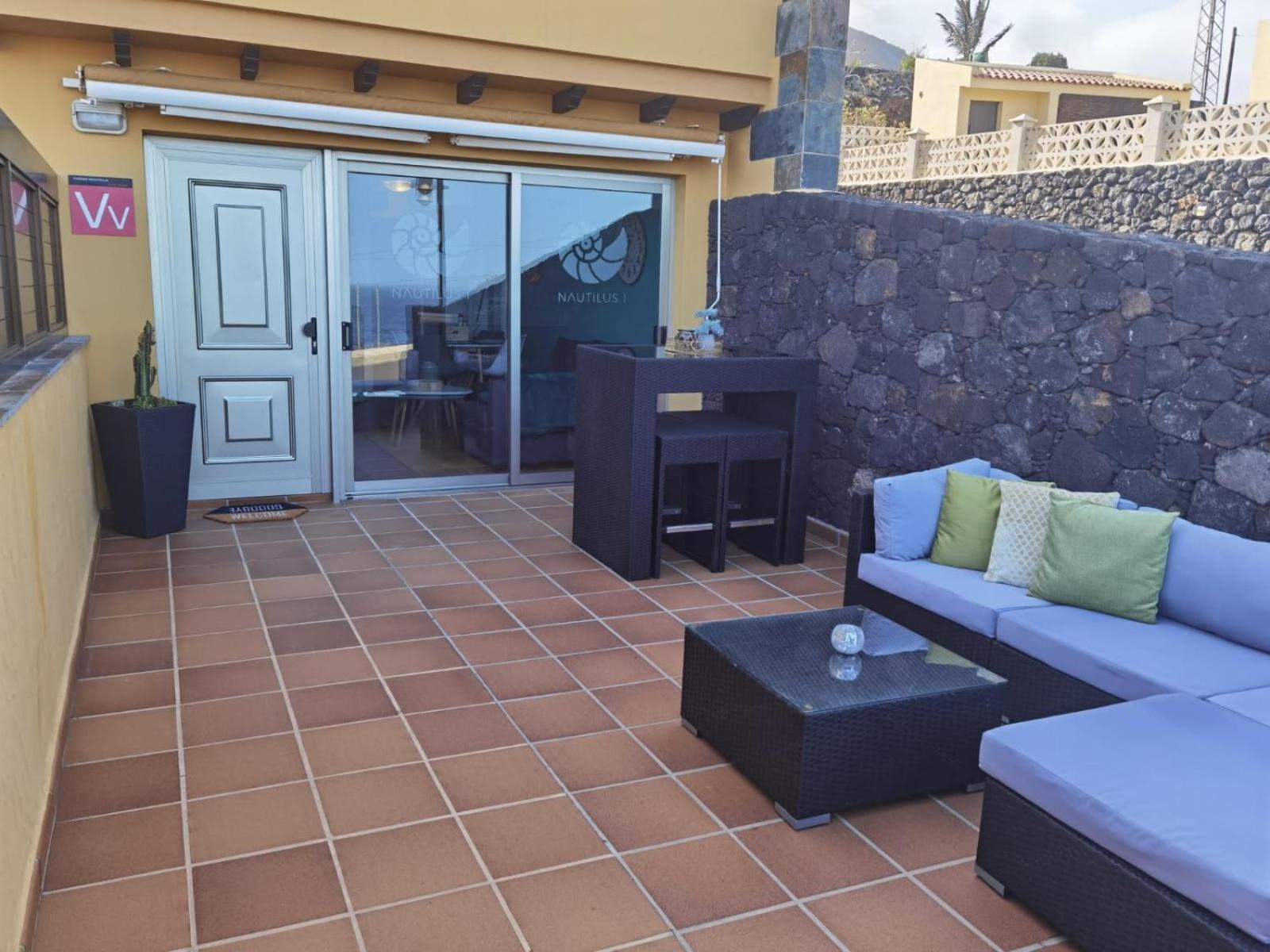 Nautilus I: Casa Con Terraza Y Vistas Al Mar Appartement La Caleta  Buitenkant foto